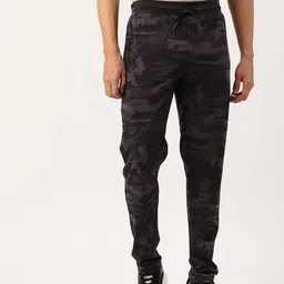 Sports52 wear Men Slim Fit Camouflage Printed Training Track Pants-picture-13