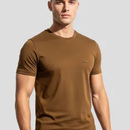 Dzant Round Neck Short Sleeves Regular Fit Cotton Casual T-Shirt-image-51