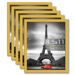 ArtzFolio Gold-Toned 5 to 7 Pieces Wood Wall Photo Frames-image-39