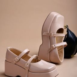 Shoetopia Girls Platform Buckles-19