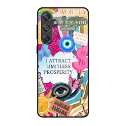 QRIOH Inner Strength Printed Lightweight Silicone Samsung Galaxy M55 5G Glass Back Case-picture-21