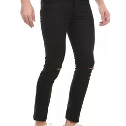 COMFITS Men Classic Slash Knee Stretchable Mid-Rise Jeans-image-57
