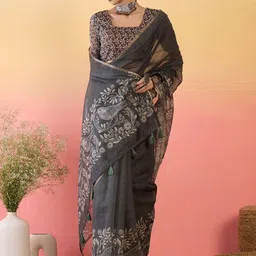 Sangria Embellished Fastive Saree-picture-48