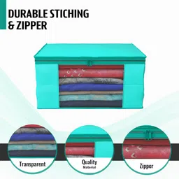 Kuber Industries Green Set of 6 Regular Drawer Organiser Organisers image 5