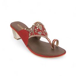 Mochi Textured Block Sandals-70