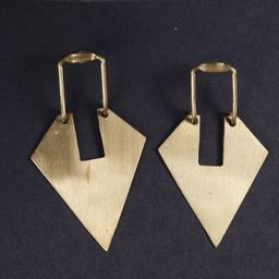 KPOP Geometric Drop Earrings-image-26