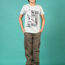 V-Mart Boys Printed Joggers Trousers-image-44