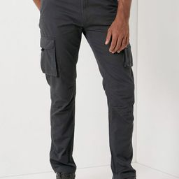 Wildcraft Men Solid Mid-Rise Relaxed Fit Regular Trousers-image-11