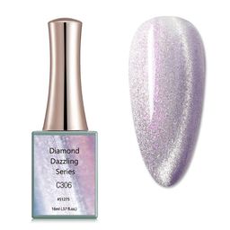 BELLE GAGA Diamond Dazzling Series UV LED Gel Nail Polish - 16 ml - Shade - C306-image-2