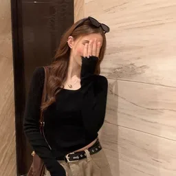 KPOP Women Solid Top-image-64