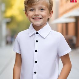 BAESD Boys Pack Of 2 Classic Fit Striped Shirts-image-50
