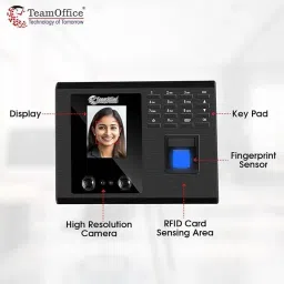 team office Face Attendance Device with Cloud Attendance Software (FACCE+ FINGER+CARD) Access Control, Time & Attendance image 3