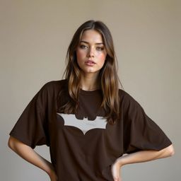 TOGS & TERRE Women Graphic Printed Round Neck Cotton Oversized T-shirt-image-79
