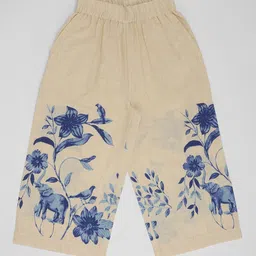 AKKRITI BY PANTALOONS Girls Printed Joggers Trousers-image-85