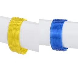 1ST TIME Set Of 24 Yellow Alloy Bangles-picture-42