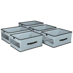 Kuber Industries Grey Set of 5 Regular Multi-Utility Organisers image 2