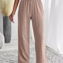 StyleCast Women Textured Straight Fit Trousers-image-97