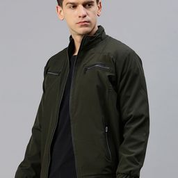 Kaali Peeli Men Windcheater Longline Outdoor Tailored Jacket with Embroidered-picture-14