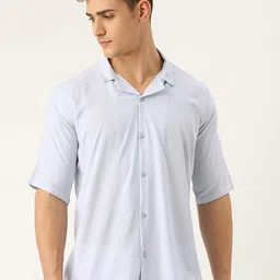 bedgasm Lapel Collar Relaxed Fit Casual Shirt-image-77