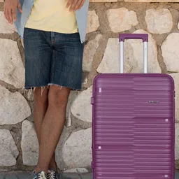 Polo Class Set Of 2 Textured Hard-Sided Trolley Bag-60