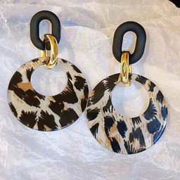 CORSICA Circular Shaped Drop Earrings-image-24
