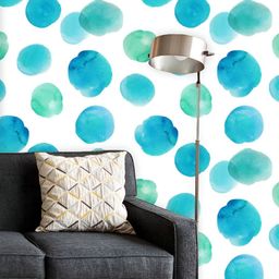 ArtzFolio Printed UV-Resistant Anti-Bacterial Watercolor Pattern Peel & Stick Wallpaper-image-48