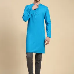 SKAVIJ Men Handloom Kurta-image-19