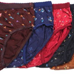 Pack of 5 Women Hipster Multicolor Panty-image-38