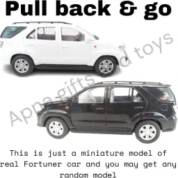 mahadev ji Fortuner toy car|Mini model|1 piece|Pullback|You may get random model. MTC image 4