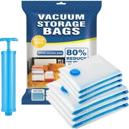 Space saver 3 Jumbo - 70*100 cm & 3 Large - 60*80 cm Travel Storage Vacuum Bags-25