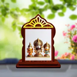 Jagannath Car Dashboard Idol Premium Decorative Showpiece - 10.5 cm-image-16