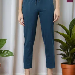 Kryptic Pack Of 2 Pure Cotton Slim Lounge Pants-image-70