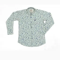 BEARSOUL Boys Green Cotton Full Sleeves Casual Shirt-picture-32