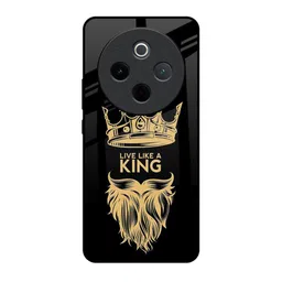 QRIOH Unisex Vivo T4 5G King Life Impact Resistant Glass Back Case-picture-27