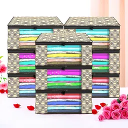 Myntra Elegant Homes Brown Set of 6 Regular Shade Sail Organisers-34