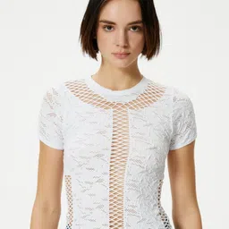 Koton Women Printed T-shirt-image-70