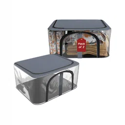 Aura Grey Set of 2 Regular Drawer Organiser Organisers-8