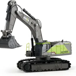 1:50 Excavator Chain Excavator Static Metal Construction Vehicle Model Toy-21