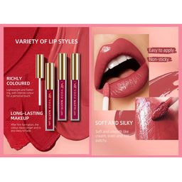 VOZO Set Of 6 Matte Lips Liquid Lipstick 4 ml Each Shade 102-103-104-106-201-204-6