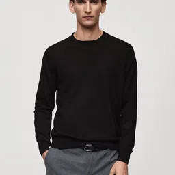 MANGO MAN Woollen Pullover-image-64