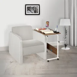Bunny Engineered Wood Study Table-17