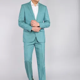 Men 2 PC Suit Solid Suit-image-25