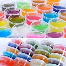 Slime Toy for Kids Soft Mud Slime Clay Non Sticky Non Toxic DIY,Pack of 12 Multicolor Putty Toy-image-74