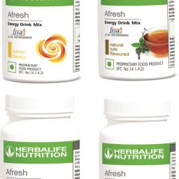Afresh Lemon , Tulsi ,Ginger And Elachi Energy Drink-image-1