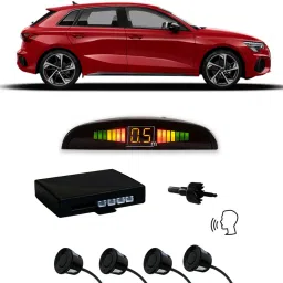 YB3 Black Car Reverse Parking Sensor with LED Display 4 Sensor Y3 Parking Sensor-image-45