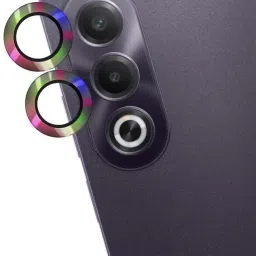 A3sprime Back Camera Lens Ring Guard Protector for OPPO K12x 5G, Rainbow-image-111