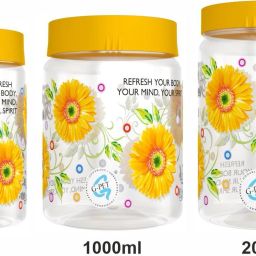 g-pet Plastic Grocery Container - 2000 ml, 1000 ml, 750 ml image 3