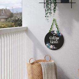 Welcome To Our Home Wooden Wall Decoration Material | Home Decore|Door Hanging-image-30