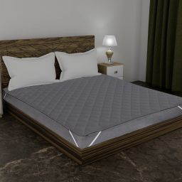 Elastic Strap Double Size Breathable, Waterproof Mattress Cover-image-19