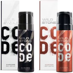 CODE Chrome & Copper Combo Perfume Body Spray - For Men-1